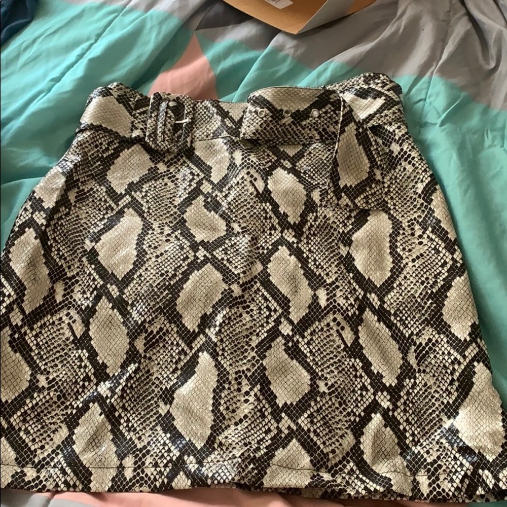 Snake Skin Skirt